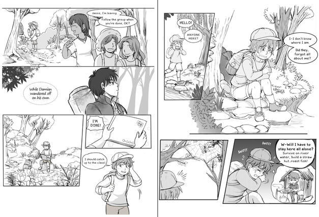 Forest Memory pages 03-04